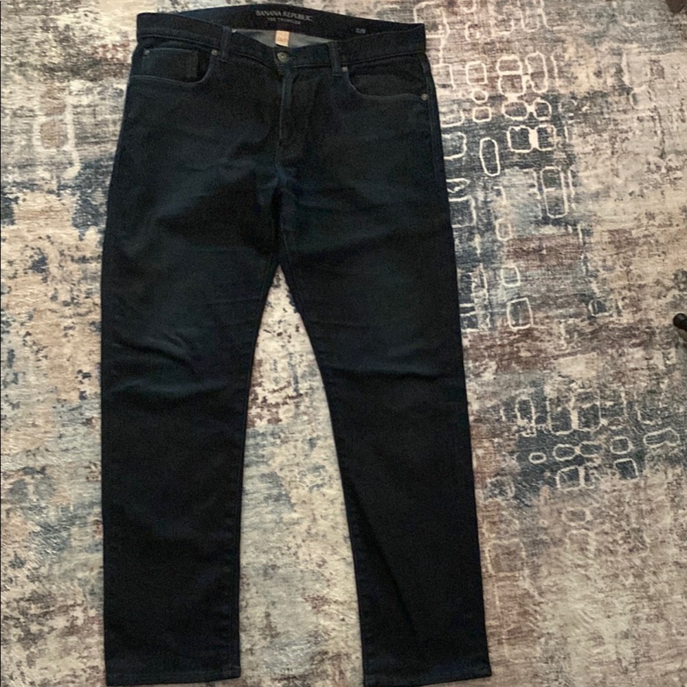 Banana Republic Black Slim Jeans Classic Fit